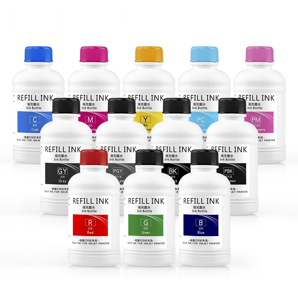 Ocbestjet 250ML/Bottle Universal Art Paper Pigment Ink for EPSON Stylus PRO 4800 7800 9800 4880 Printer