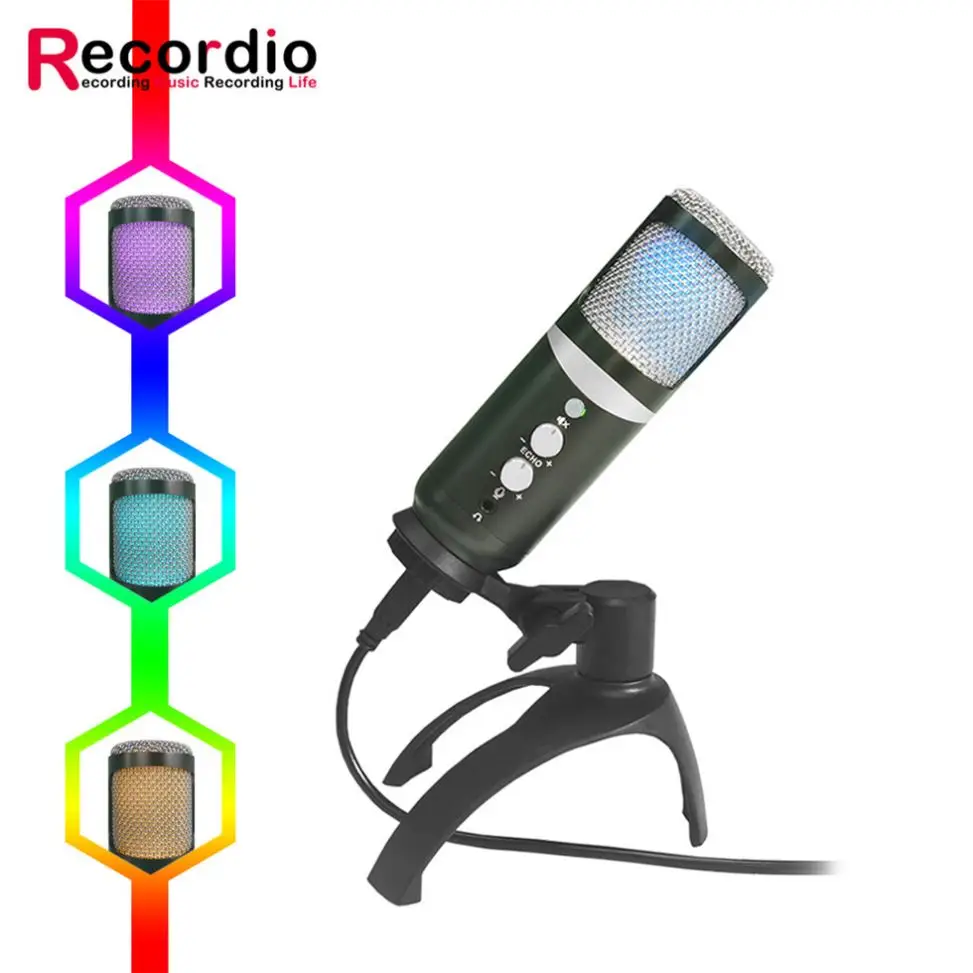 

GAM-U09 New Product Usb Condenser Recording Microphone With Great Price