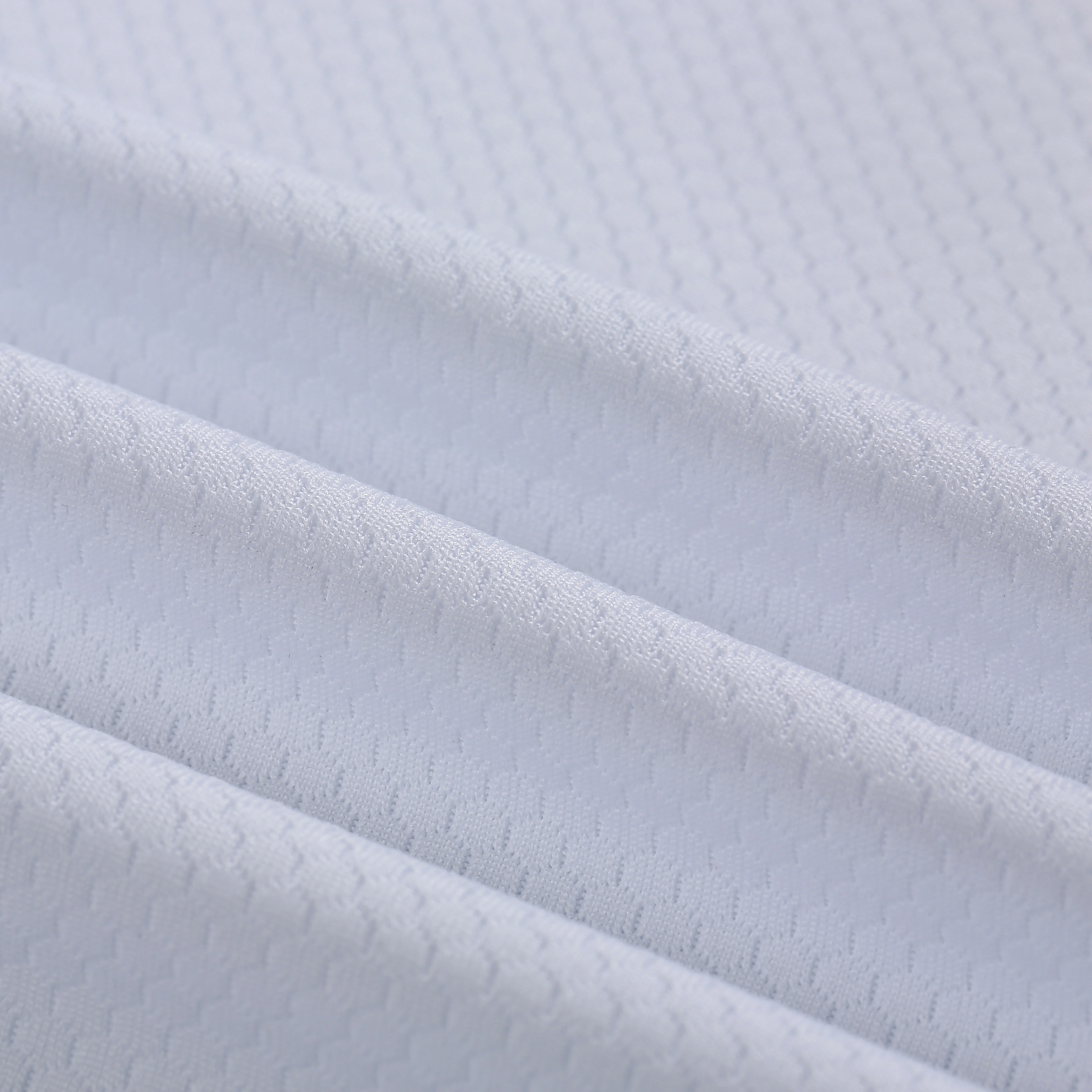 100% Polyester Honeycomb Mesh Fabric for Sportswear Football Jersey