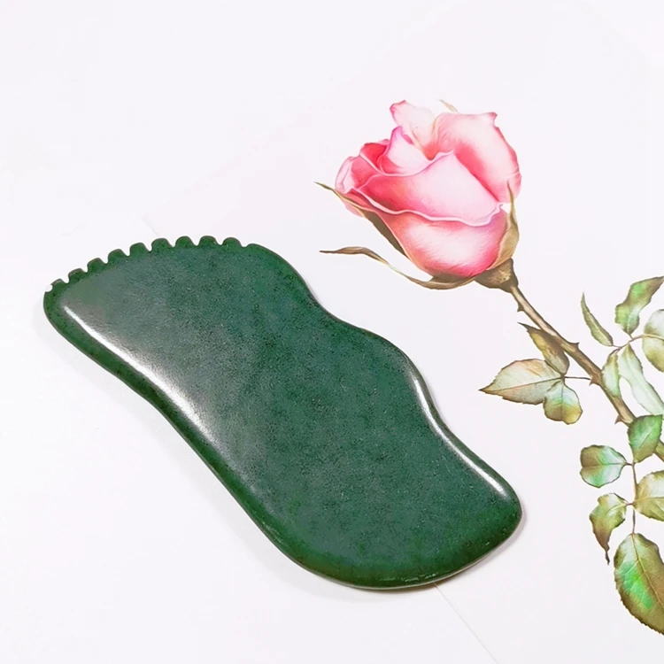 

Best Selling Price Wholesale nephrite jade Stone Massage Board Tool Gua Sha