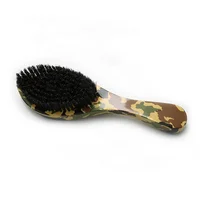 

Private Label Mens Beard Hair Brush 360 Curved Wave Brush 100% Boar Bristle Hair Brush for Men