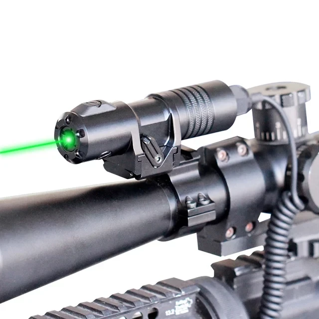 

Military Waterproof Green Laser Pointer Working Mode Adjustable LS-L7-1 Rifle Laser Scope Guns and Weapons Army