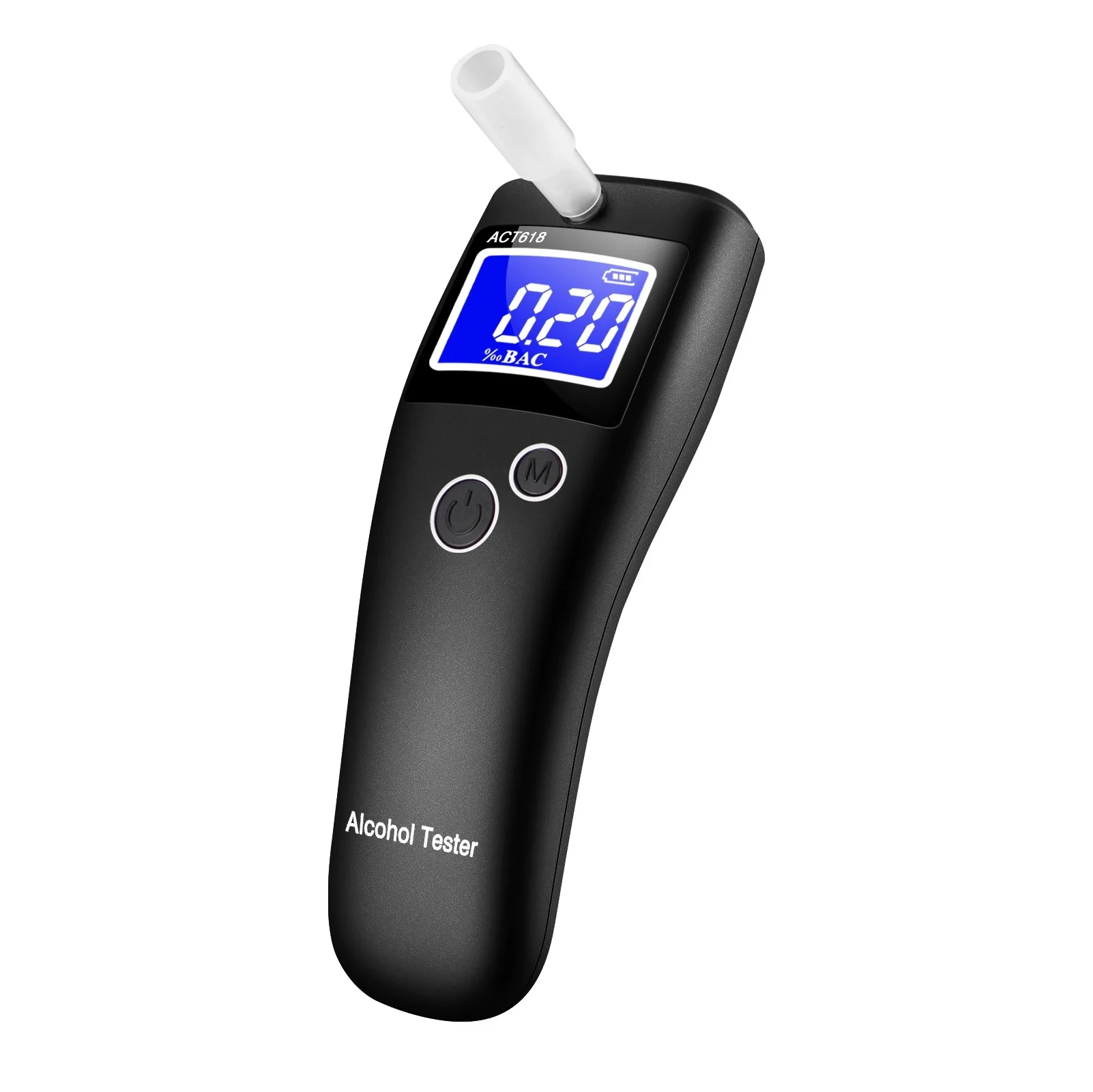 
Factory price professional LCD digital display alcohol tester breathalyzer  (62244576416)