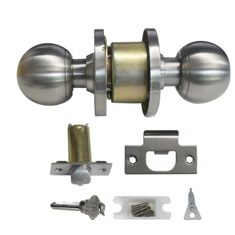 High Security Grade 2 Commercial Bedroom Door Lock With Door Knob Lock