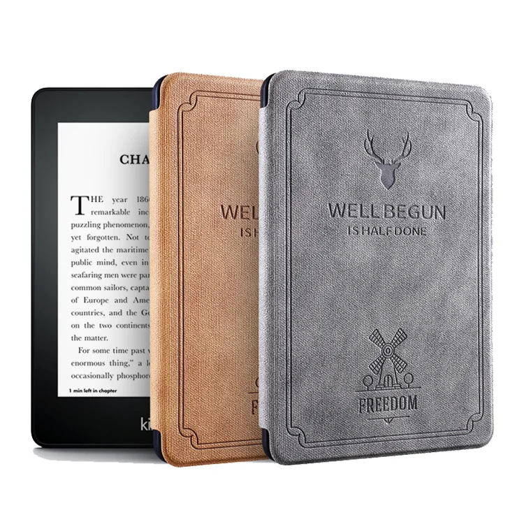 

Shockproof Folio Case for Amazon Kindle Paperwhite 4 (10th generation) Flip Smart Magnetic Cover