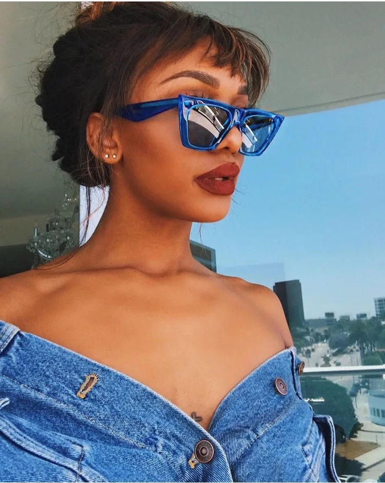 

2021 New Oversized Sunglasses Women Men Luxury Brand Designer Sun Glasses Famale Retro Square Sun Glasses UV400