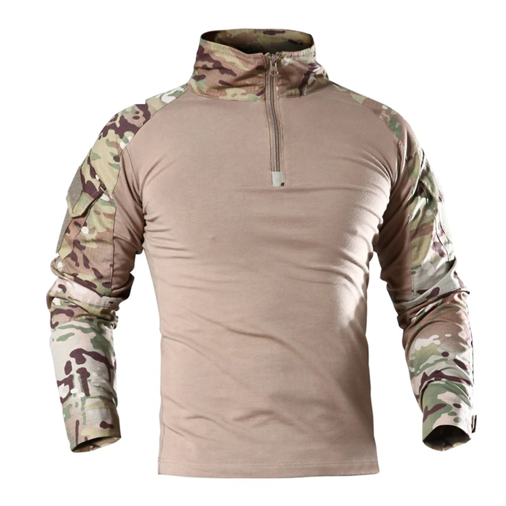 

camouflage Shirts Best seller wholesale cheap available size eco-friendly breathable sports custom t-shirt man polo t shirt, Customized