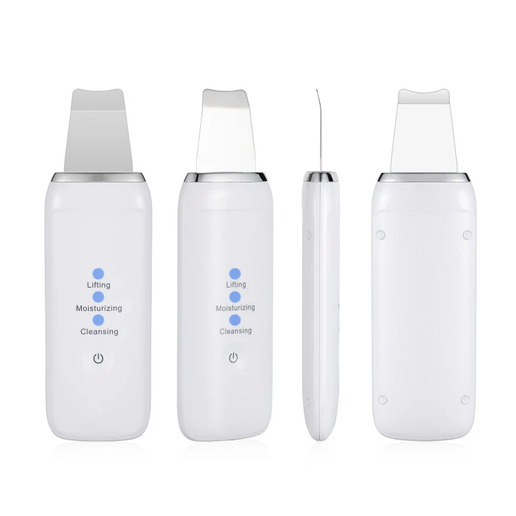 

beauty health multifunctional korea portable new waterproof facial ultrasonic skin scrubber beauty instrument, Customized