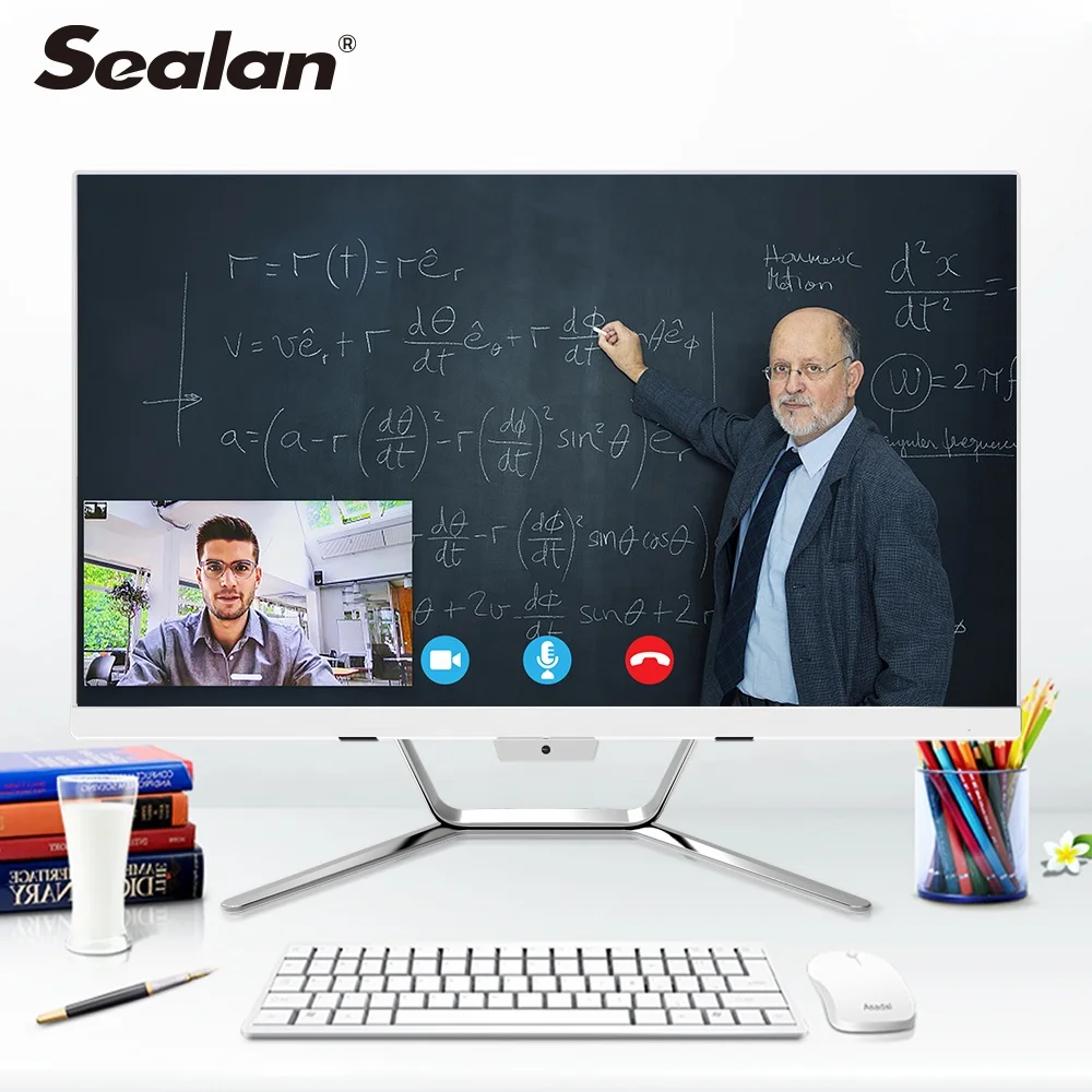 

SEALAN 23.8 inch FLAT screen allinone camera pc i7 monoblock 2g video card all in one pc desktop gaming computer computador