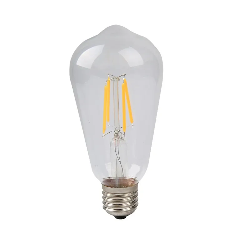 New product st64 led  edison bulb in incandescent bulbs e27  220v 4pcs led bulb