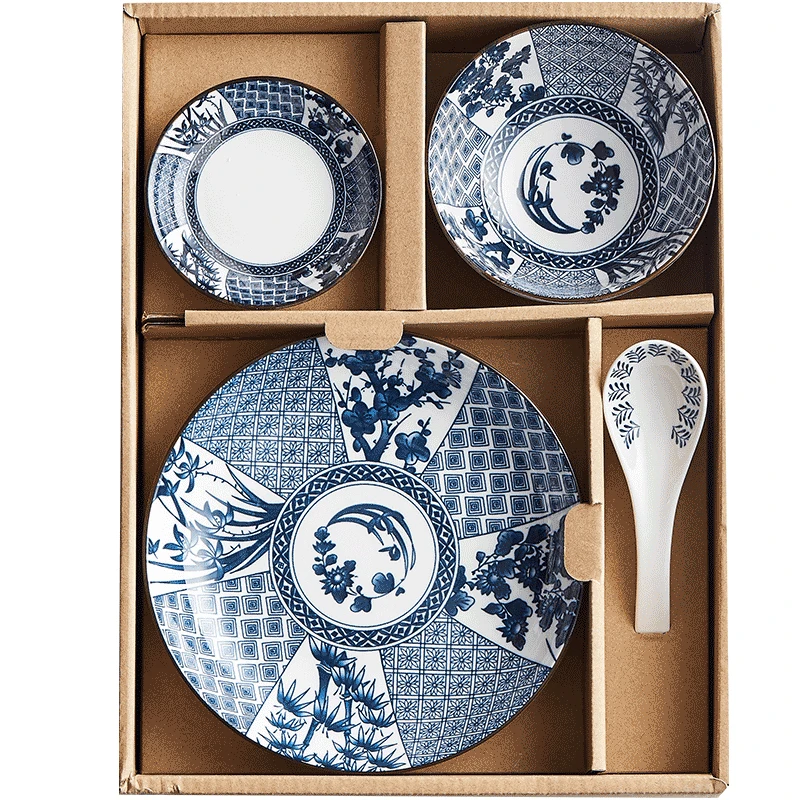 

Amazon's best-selling Japanese dish set is a gift box for home use rice bowls, dishes, and tableware for one person