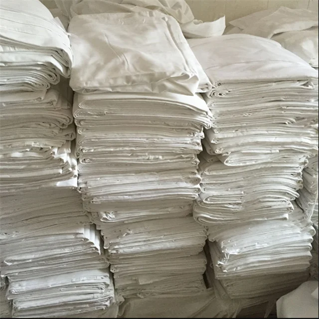 
hotel bed linen bedding sheet fabric white color 180 - 1000 TC 