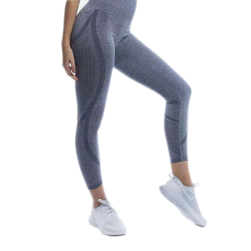 

Wholesale 2021 new design workout clothing sport Gym seamless High Waist Fitness leggings Custom Women Yoga Pants