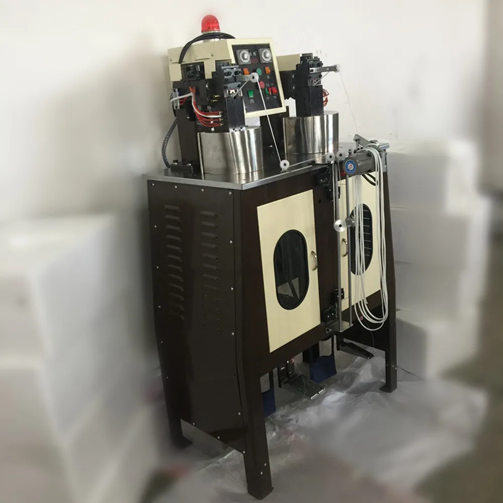 
China manufacturer Nylon Zipper teeth coiling making industrial machine 