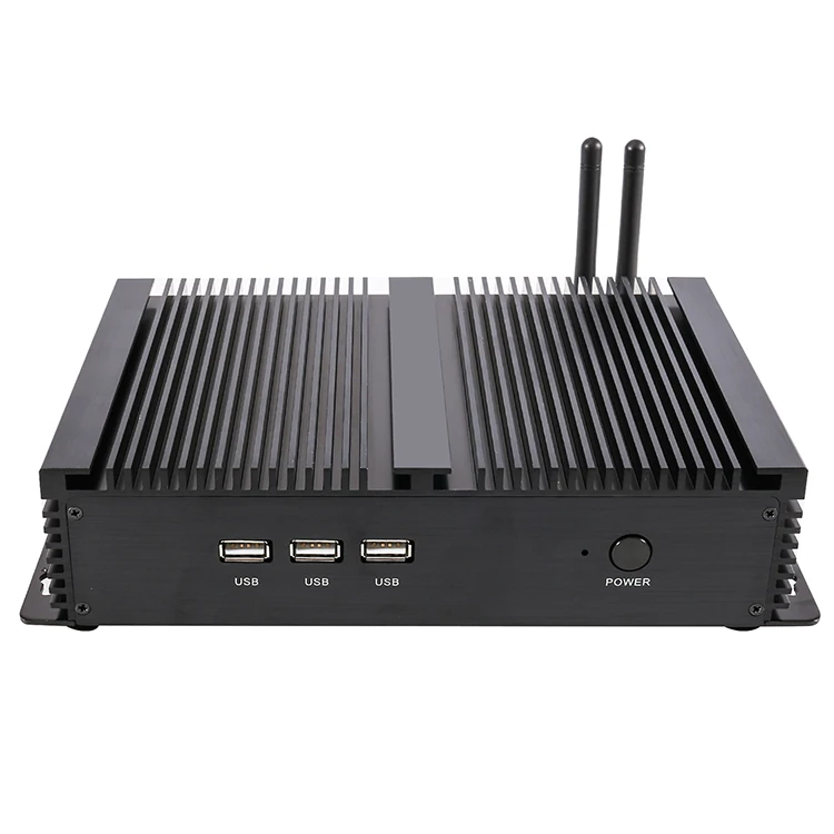 

Topton Fanless industrial Inter Core i7 8565U i5 8250U i3 7100U Mini PC Dual Core Four Threads VGA + HD Computer Laptop