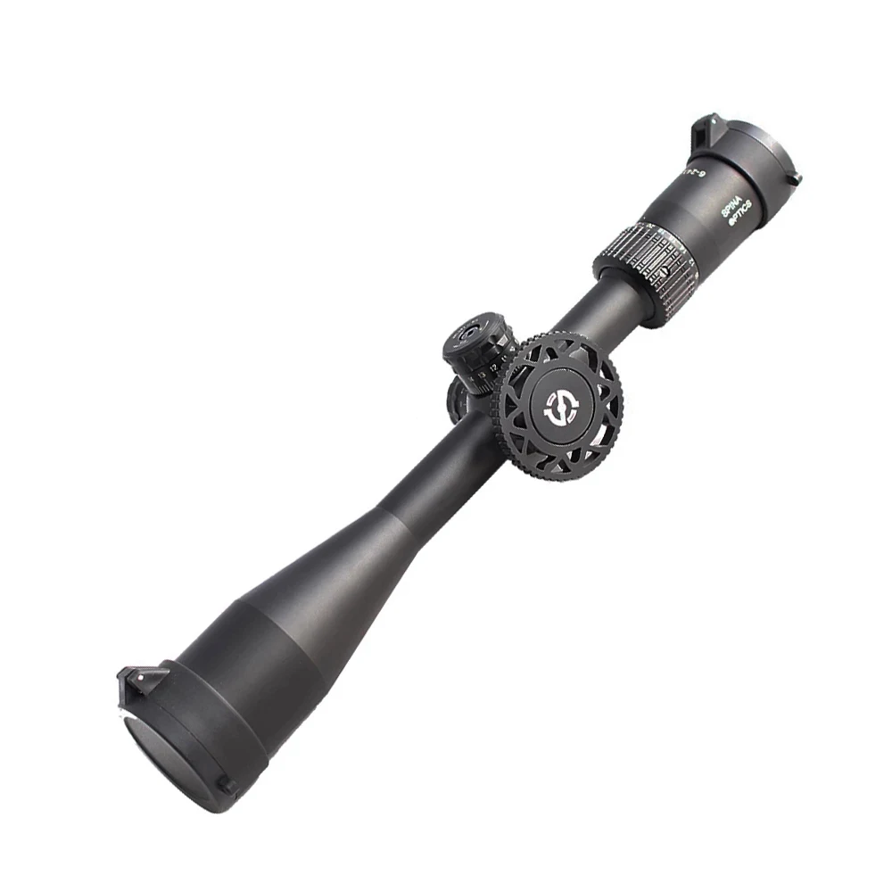 

SPINA OPTICS 6-24X44 SF Rifle Scope SFP MIL side focusing Long Range Hunting Shooting riflescope optical sight