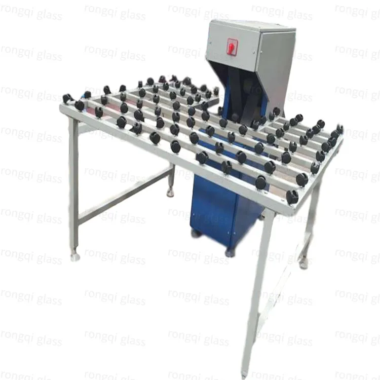 small size mirror glass polishing edging machine