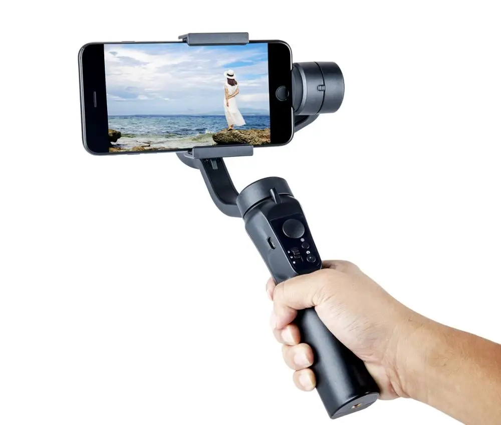 

Ready Stock 2019 New DJI Osmo Gimbal Crane Smartphone Gimbal 3 Axis Go pro Smartphone Camera Gimbal Stabilizer