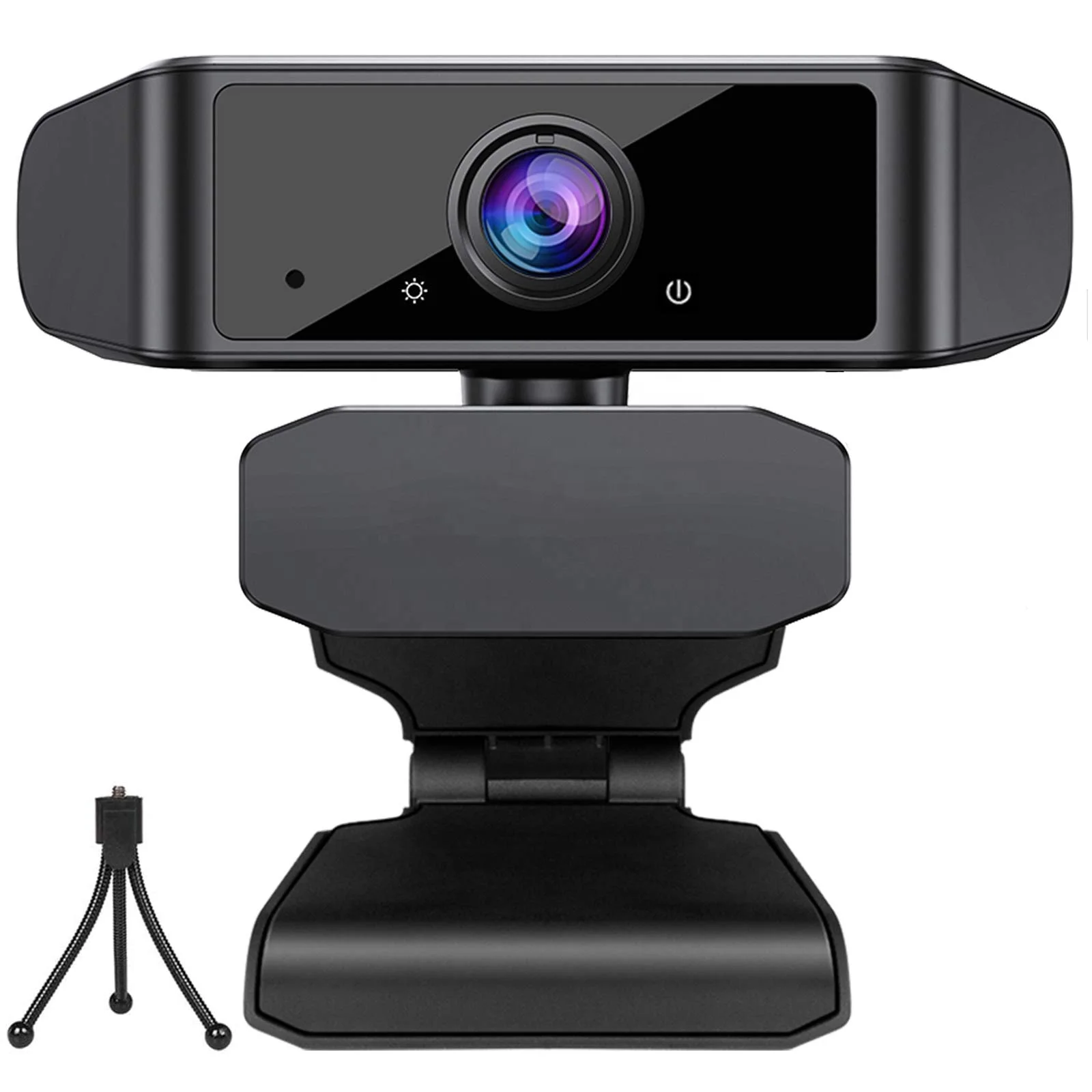 

1080P Webcam with Microphone Full HD Computer Camera for PC Desktop with Wide Angle USB Web Camera