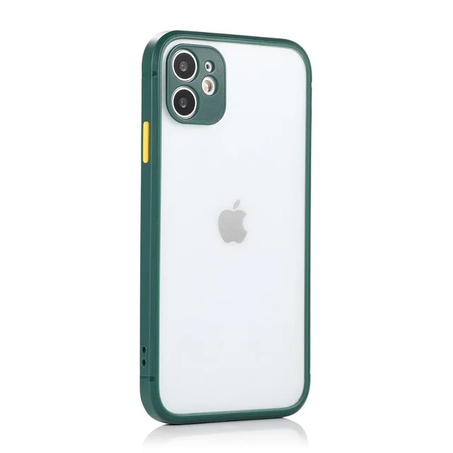 Luxury Square Edge Case For Iphone 11 Pro Max 12 Shockproof Camera Protection Case Cover For Iphone X Xr Xs Max Buy Case Cover For Iphone X Camera Protection Case For Iphone