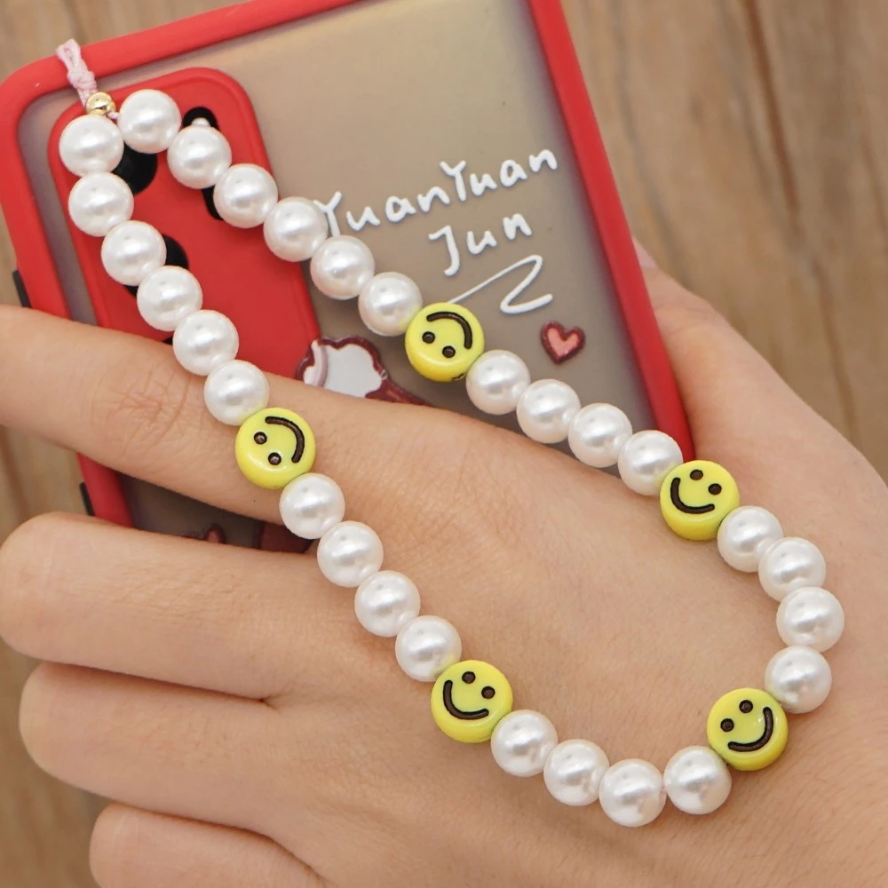 

Fashion Design Phone Chain With Fruit Design Multi Color Comfortable Smartphone Chain, Multicolor