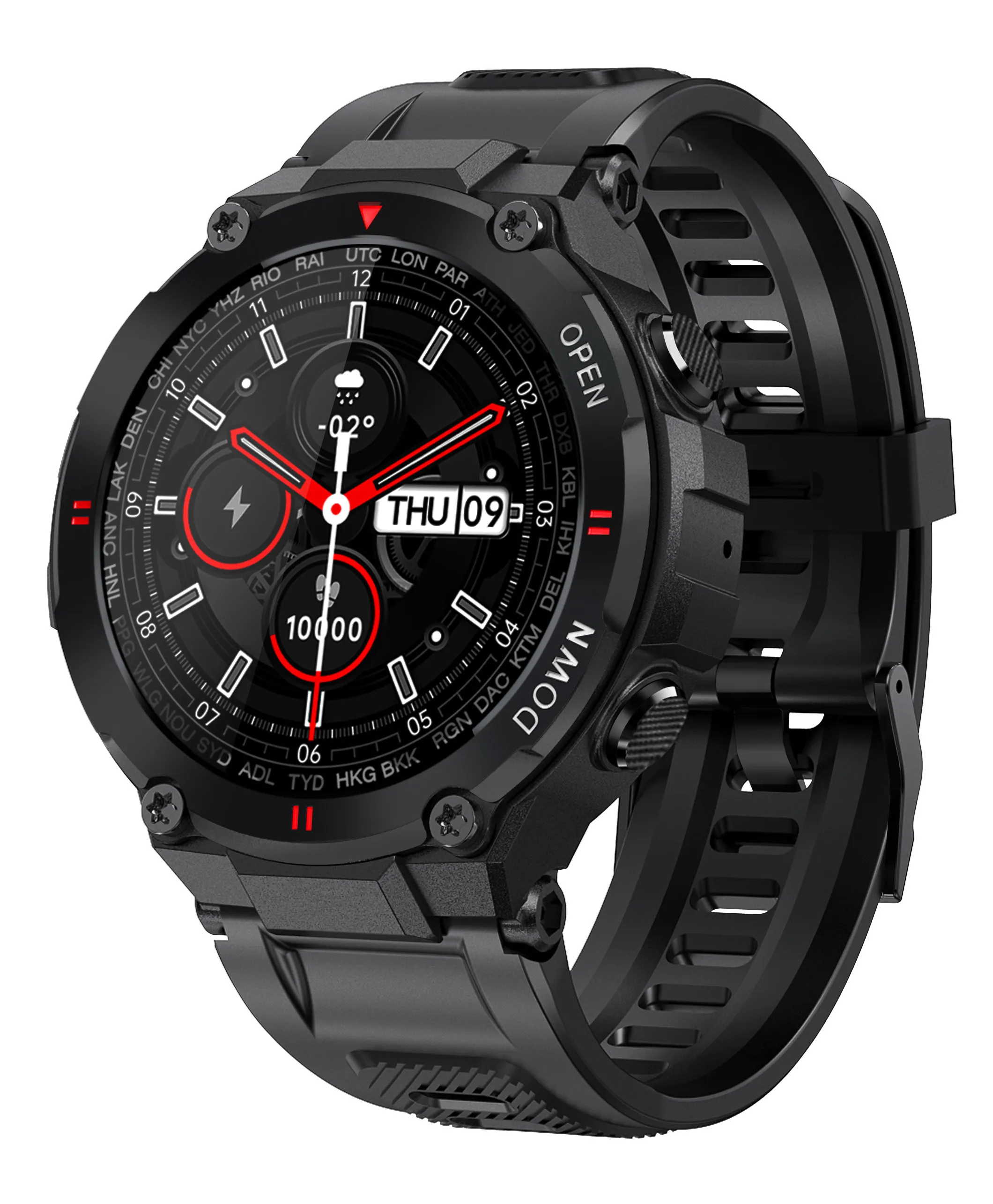 

Factory Sale K22 Smart Watch 2021 Waterproof IP67 Heart Rate Monitor BT Call Reloj Smart Watch K22 For Android Phone