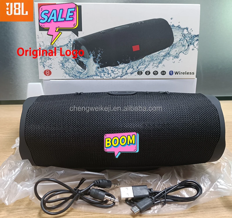 

Top Quality Portable Wireless Speakers HIFI Blue-Tooths Speaker Portable Subwoofer for JBL Speaker Charge 4, Black+red+blue