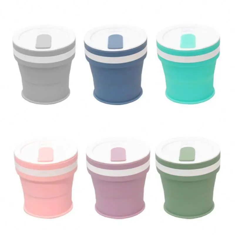 

wholesale collapsible silicone travel cup ,NAYv4 folding coffee mug