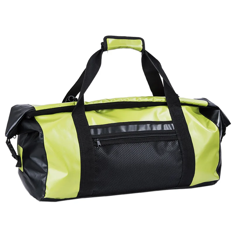 

Outdoor waterproof sports gym travel duffle bag waterproof bag with seal dry backpack, Green
