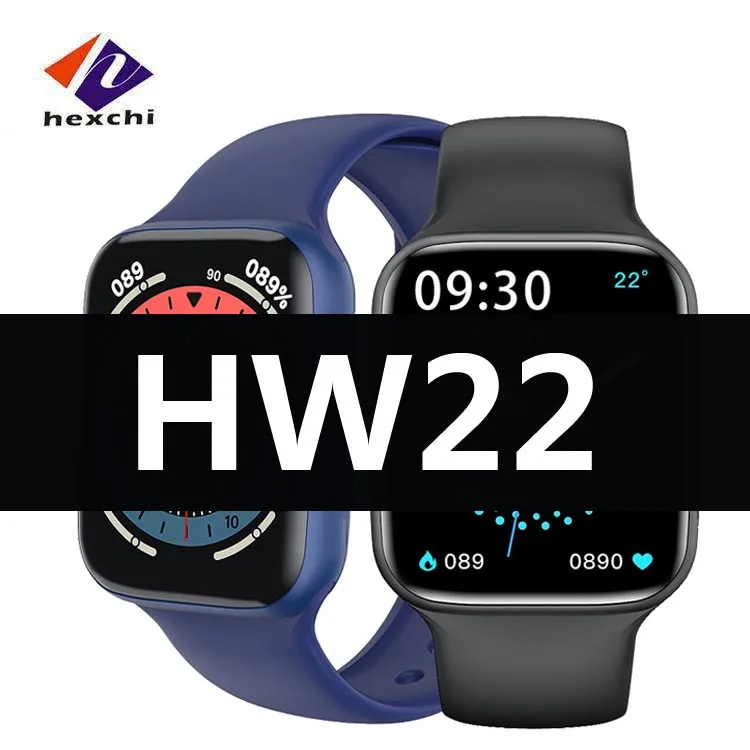 

HW12 hw16 hw22 Smartwatch series 6 1.57 inch Full Touch Smartwatch Fitness Tracker Blood Pressure Custom wallpaper Smart watch