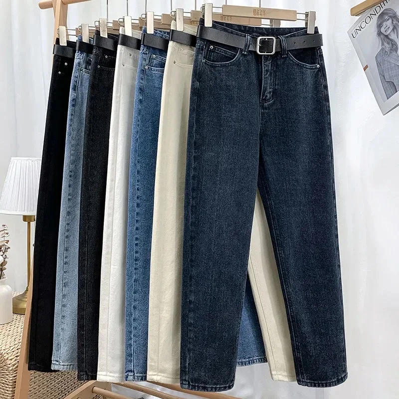 

2021 summer new Korean women's denim pants ladies fashion wide-leg pants foreign trade spread out source