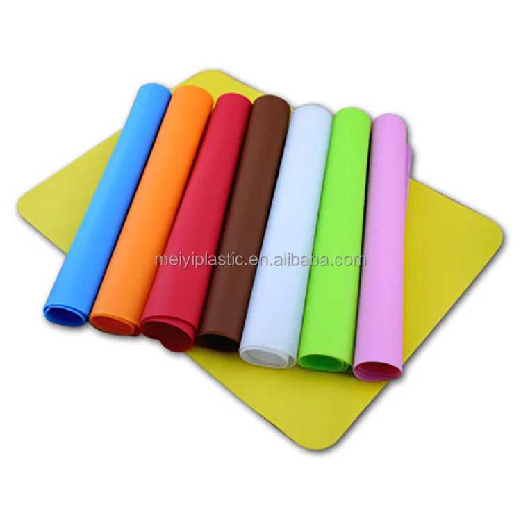 

Large Silicone Sheets for Crafts, Liquid, Resin Jewelry Casting Molds Mat, Multi-Purpose Food Grade Silicone Placemat, Blue/pink/yellow/brown/orange