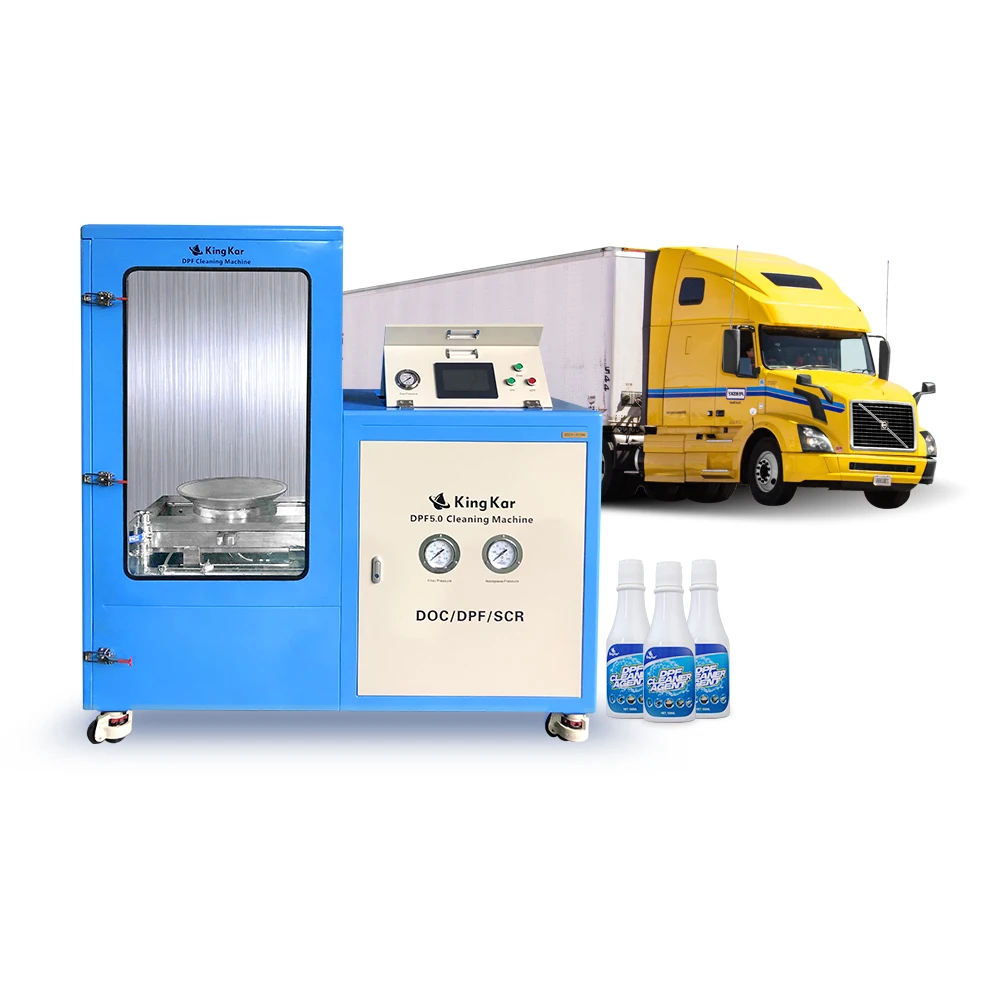 

KingKar Car Washer machine for cleaning the DPF Filter Ash Cleaning Machine 60min100% Clean DPF/SCR Machine For DOC/Cat/Fap