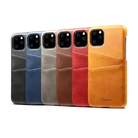 

Amazon Hot Sale For iphone 11 Leather Credit Card Holder Luxury Wallet Case