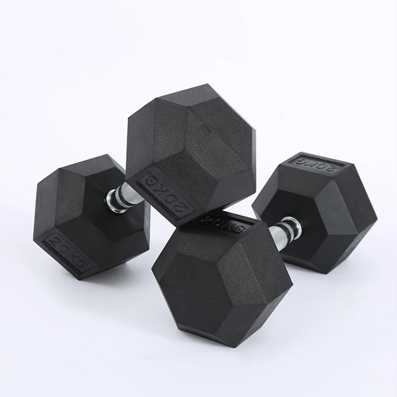 

Multiple-choice weight qualified cheap online buying black hex rubber adjustable set dumbbell