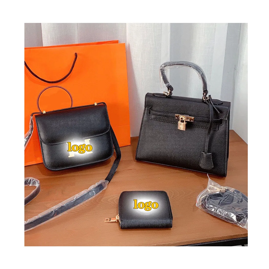 

custom leather famous brands bag designer handbags