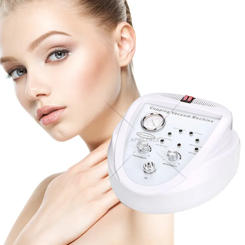 

2021 Blue cups Breast enlargement vacuum therapy machine buttocks vacuum therapy 30 cups digital vacuum therapy machine