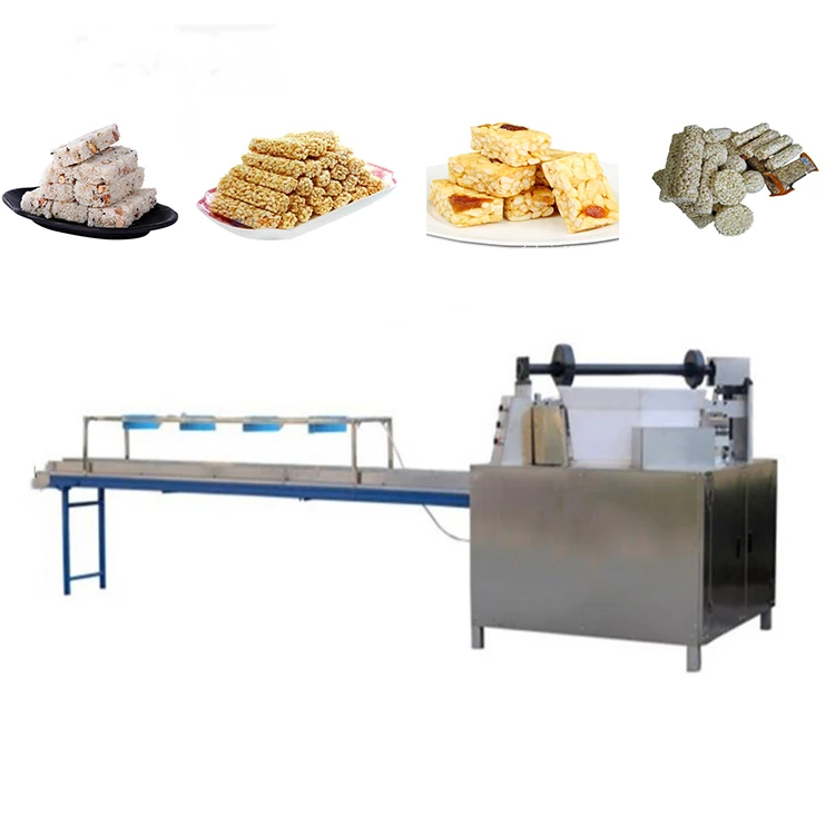candy rice grain bar pressing making machine