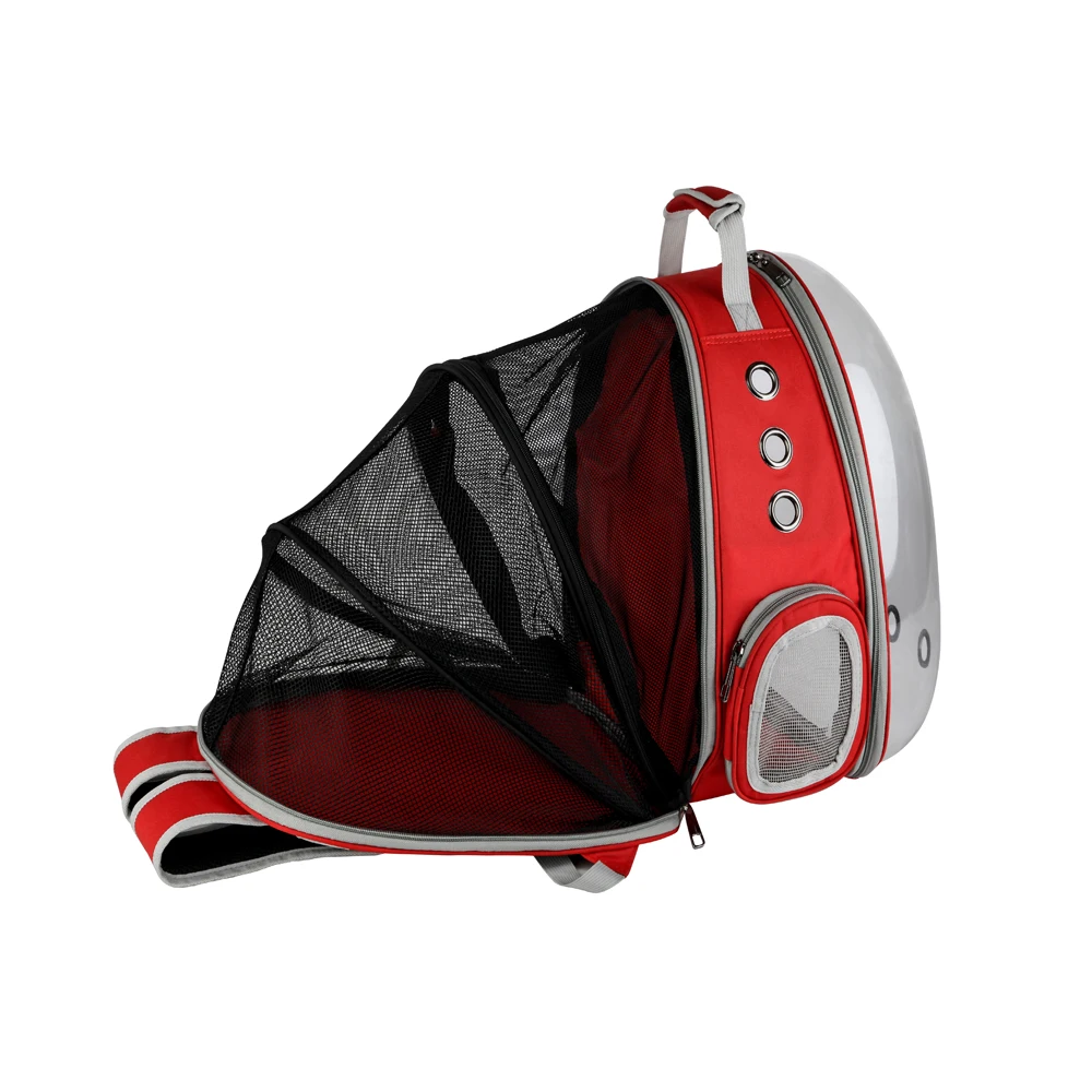 

Pet Expandable Carrier with One Extension, Pink, red, green, black, gray, yellow