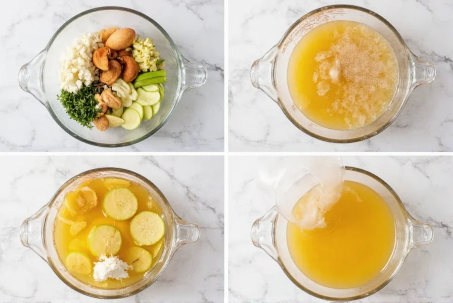 Step-by-step preparation of homemade gluten free ginger beer with fresh ingredients