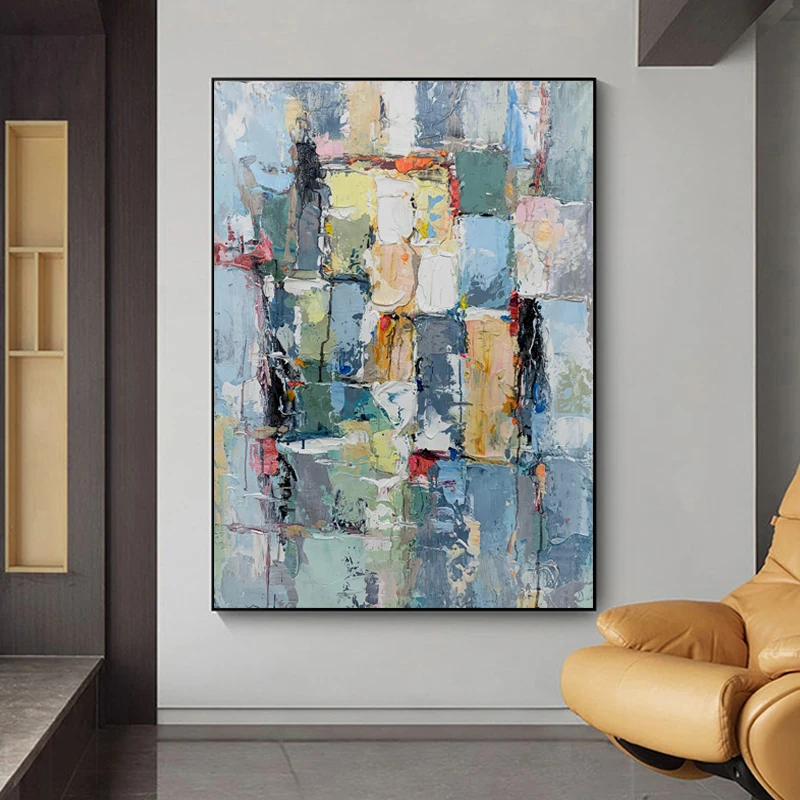 Frame Abstract Canvas Original Abstract Paintings Painted Abstract Decorative Paintings