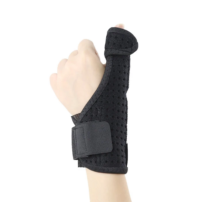 

Adjustable thumb stabilizer thumb splint for thumb protector, Black