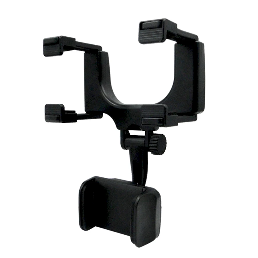 

Rear View Mirror Phone Holder, Car Phone Holder, Vehicle 360 Adjustable Smartphone Bracket, Flexible Stand Cradle