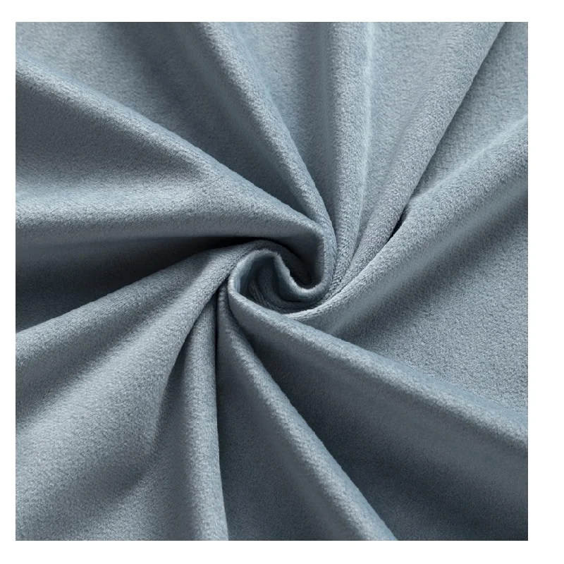 

100% Superfine Polyester Solid Color Thicken Holland Velvet Fabrics for Sofa Curtain Throw Pillow