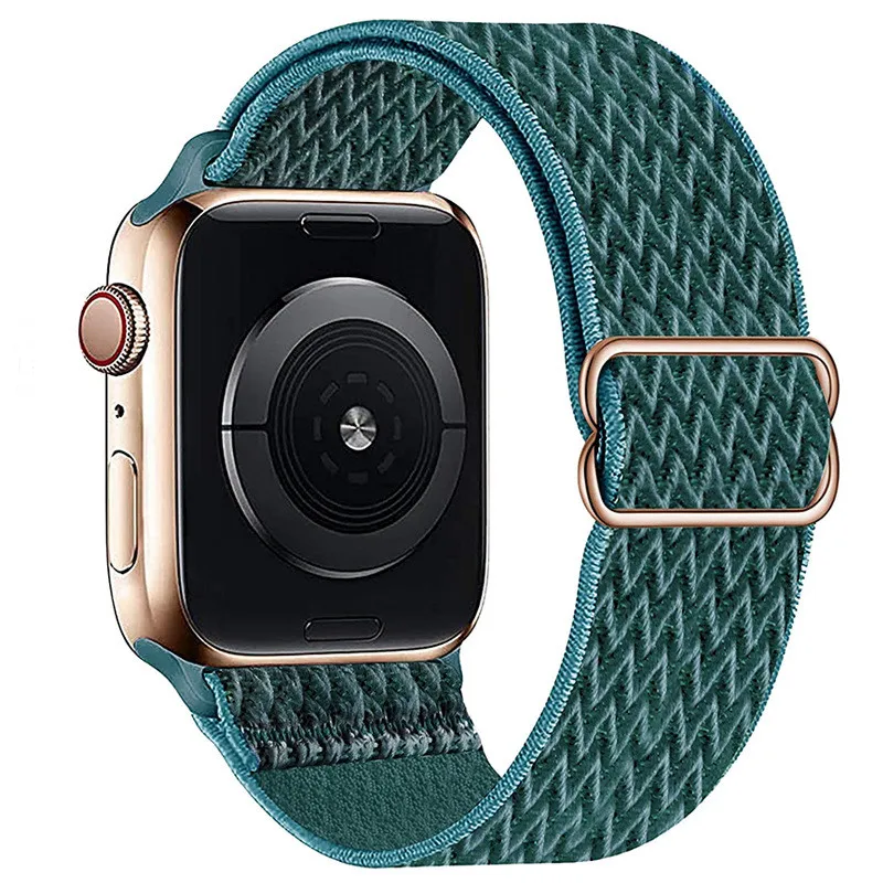 

Dropshipping for Apple Watch Band Metal Nylon Loop Strap for iwatch 1 2 3 4 5 6, Multicolor