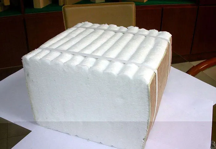 Heat insulation ceramic fiber module For Boiler Insulation