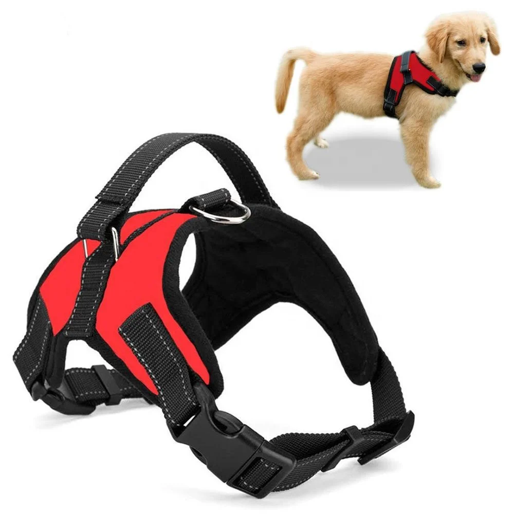 

Kingtale No Pull Outdoor Control Handle Reflective Safety Pet Vest Arnes Para Perro Adjustable Dogs Harness