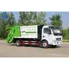 Cheap 5 cubic compressed garbage truck for transport trash price