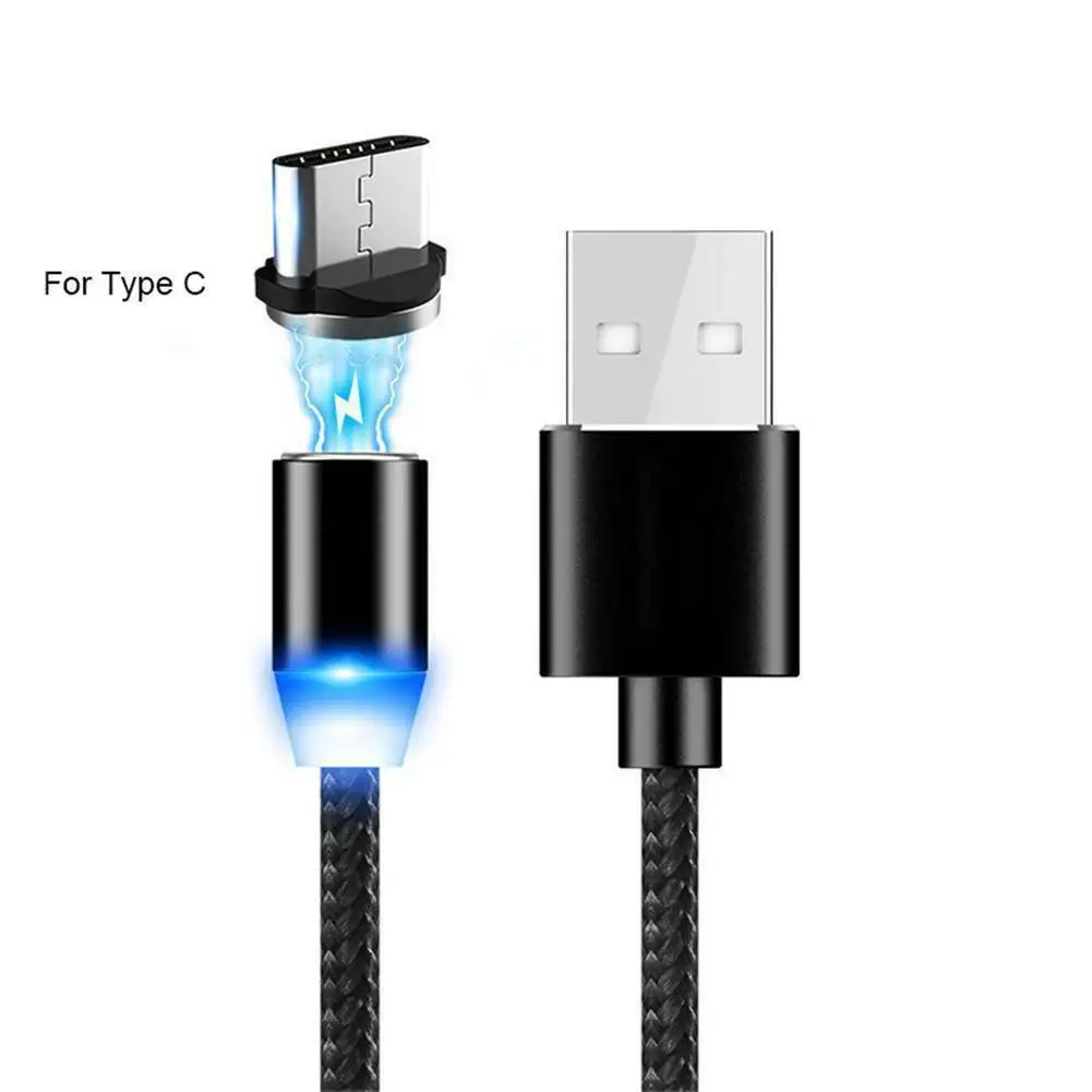 3 IN 1 Magnetic Adapte Type-C Micro USB IOS Charging Cable For Samsung iphone - ANKUX.COM