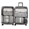 TRAVKOA waterproof durable 7 set packing cubes Travel luggage organizer with shoe bag